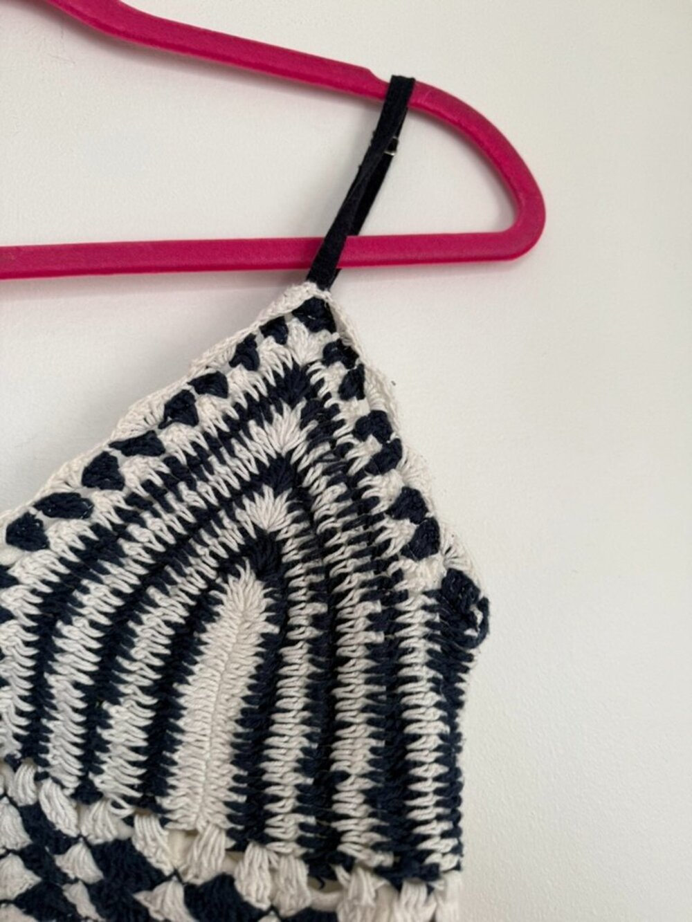 B-O-G Collective Crochet Knit Bralette Tank Top Size M - Picture 6 of 8